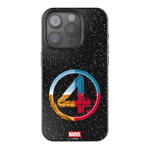 Marvel Fantastic Four Badge iPhone Bling Phone Case for Apple iPhone