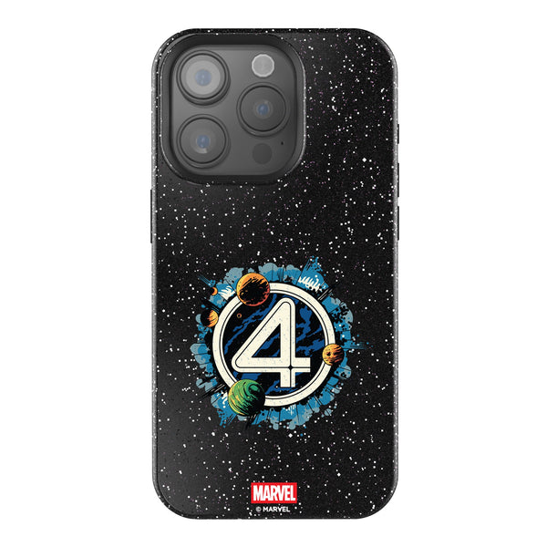 Marvel Fantastic Four Badge iPhone Bling Phone Case for Apple iPhone