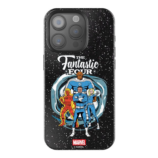 Marvel Fantastic Four Badge iPhone Bling Phone Case for Apple iPhone