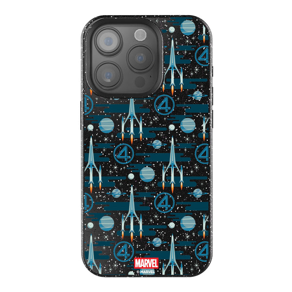 Marvel Fantastic Four Pattern iPhone Bling Phone Case for Apple iPhone
