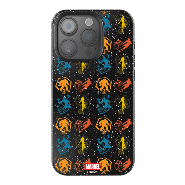 Marvel Fantastic Four Pattern 2 iPhone Bling Phone Case for Apple iPhone