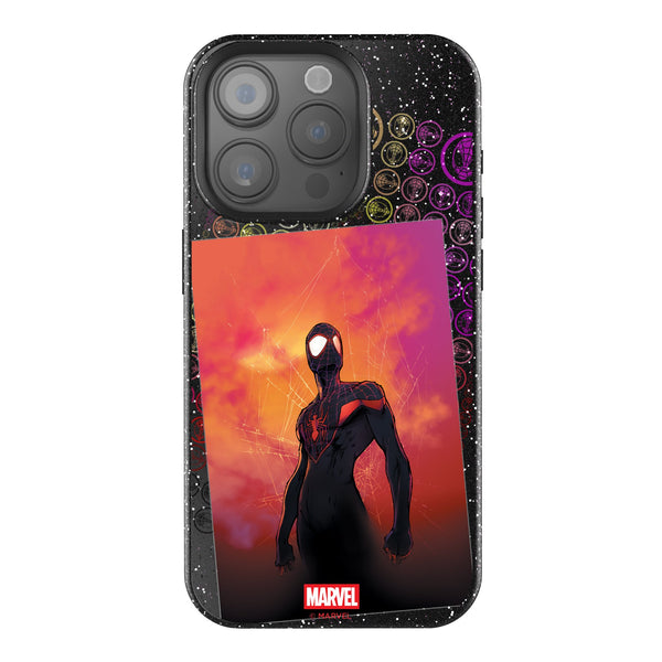 Marvel Miles Morales Cover Art iPhone Bling Phone Case for Apple iPhone
