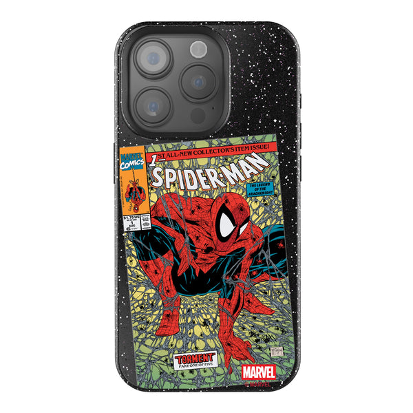Marvel Spider-Man Classic Cover iPhone Bling Phone Case for Apple iPhone