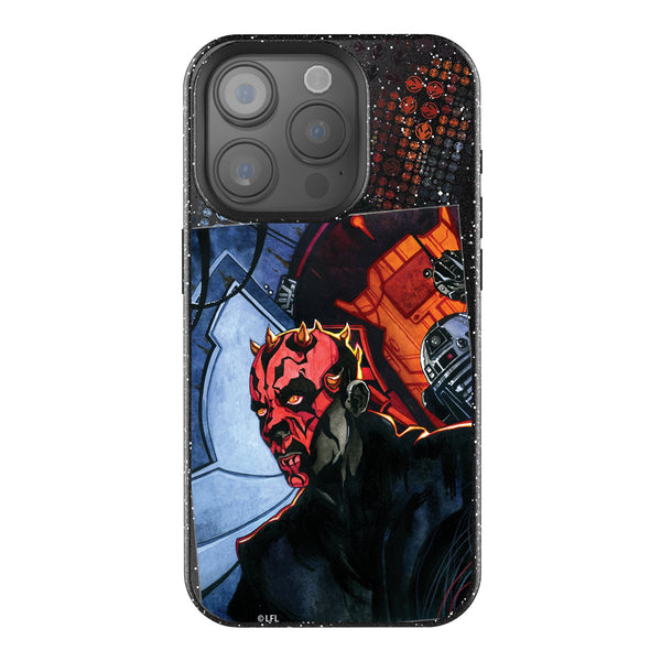 Star Wars Darth Maul Portrait iPhone Bling Phone Case for Apple iPhone