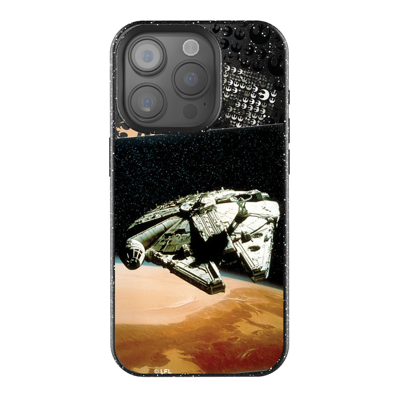Star Wars Millennium Falcon Portrait iPhone Bling Phone Case for Apple iPhone