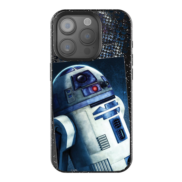 Star Wars R2-D2 Portrait iPhone Bling Phone Case