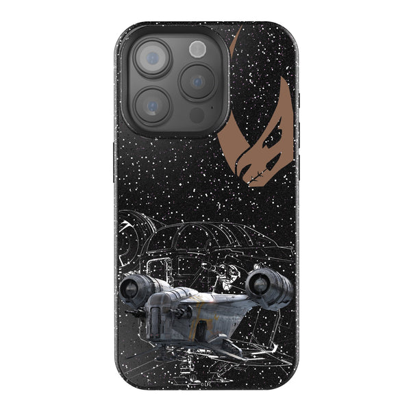 Star Wars Razor Crest FactionTech iPhone Bling Phone Case for Apple iPhone