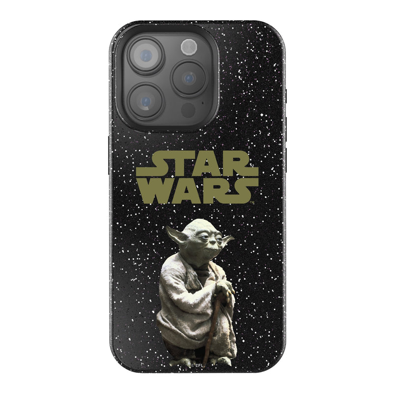 Star Wars Yoda Color Block iPhone Bling Phone Case