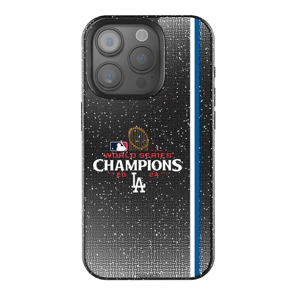 LA Dodgers 2024 MLB World Series iPhone Bling Phone Case