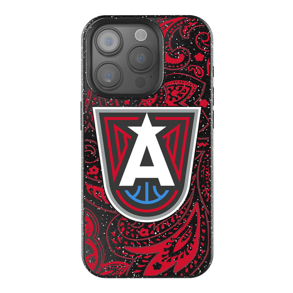 Atlanta Dream Paisley iPhone Bling Phone Case