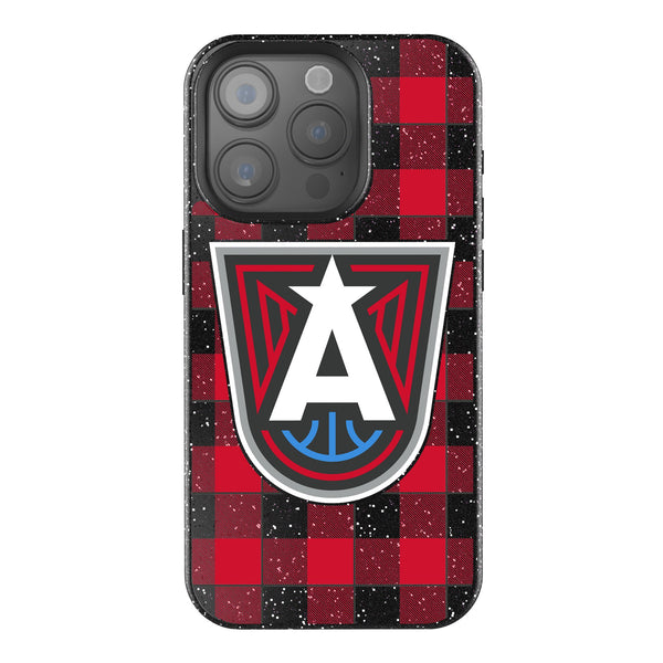 Atlanta Dream Plaid iPhone Bling Phone Case