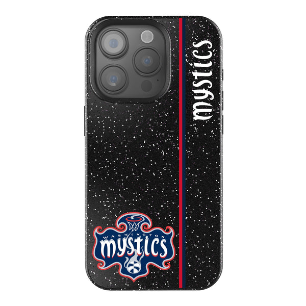 Washington Mystics Sidebar iPhone Bling Phone Case