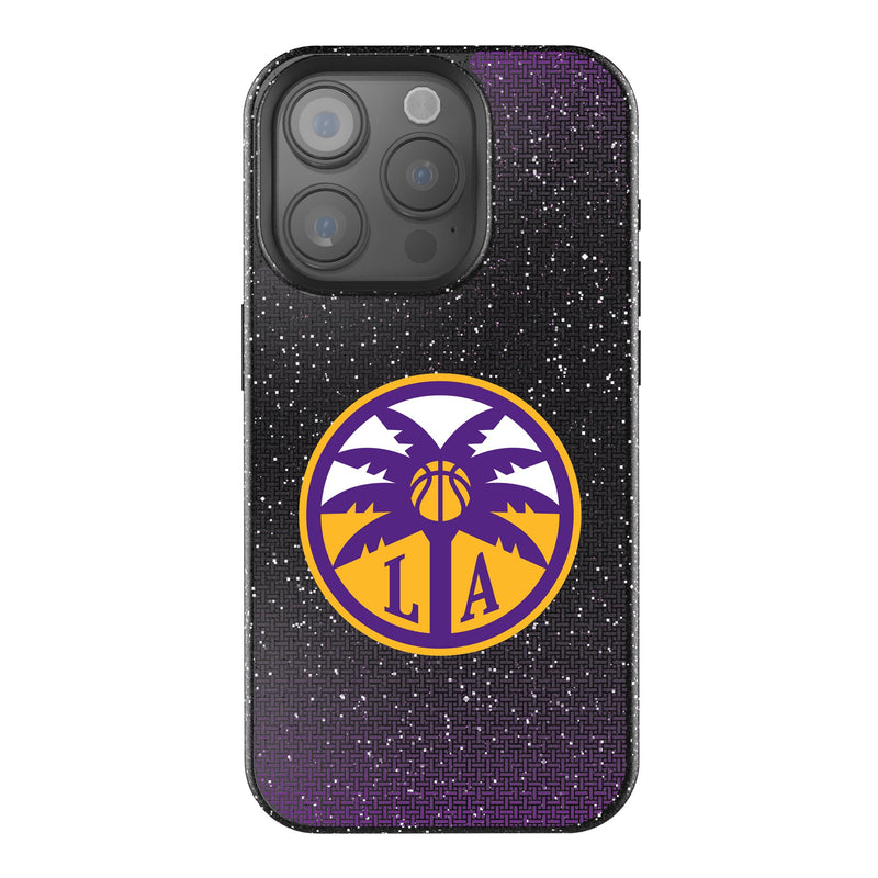 Los Angeles Sparks Linen iPhone Bling Phone Case for Apple iPhone