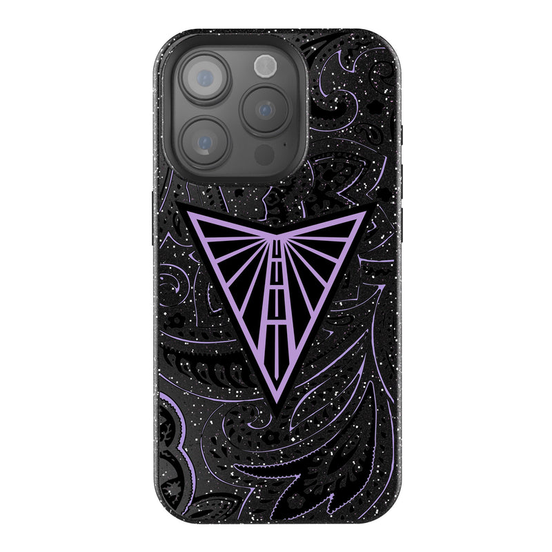 Golden State Valkyries Paisley iPhone Bling Phone Case for Apple iPhone