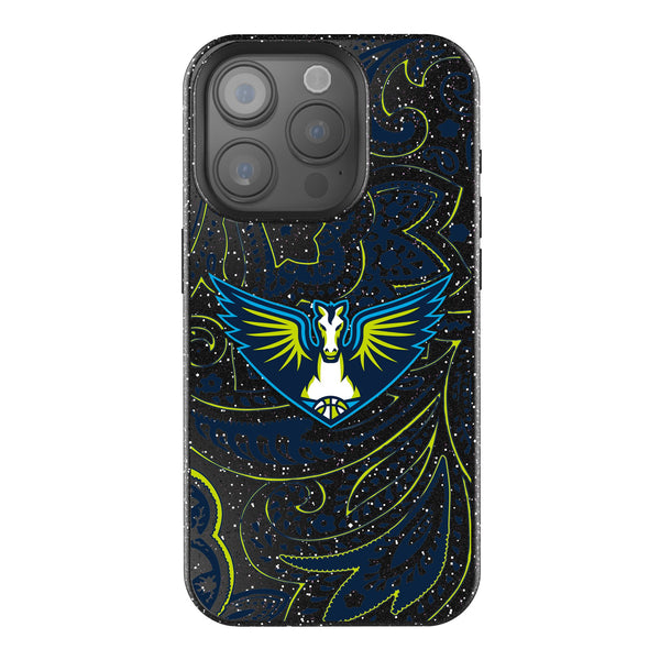 Dallas Wings Paisley iPhone Bling Phone Case