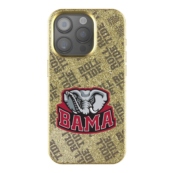 University of Alabama Crimson Tide Script A Quadtile iPhone Bling Phone Case for Apple iPhone