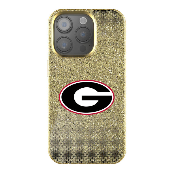 University of Georgia Bulldogs Linen iPhone Bling Phone Case for Apple iPhone