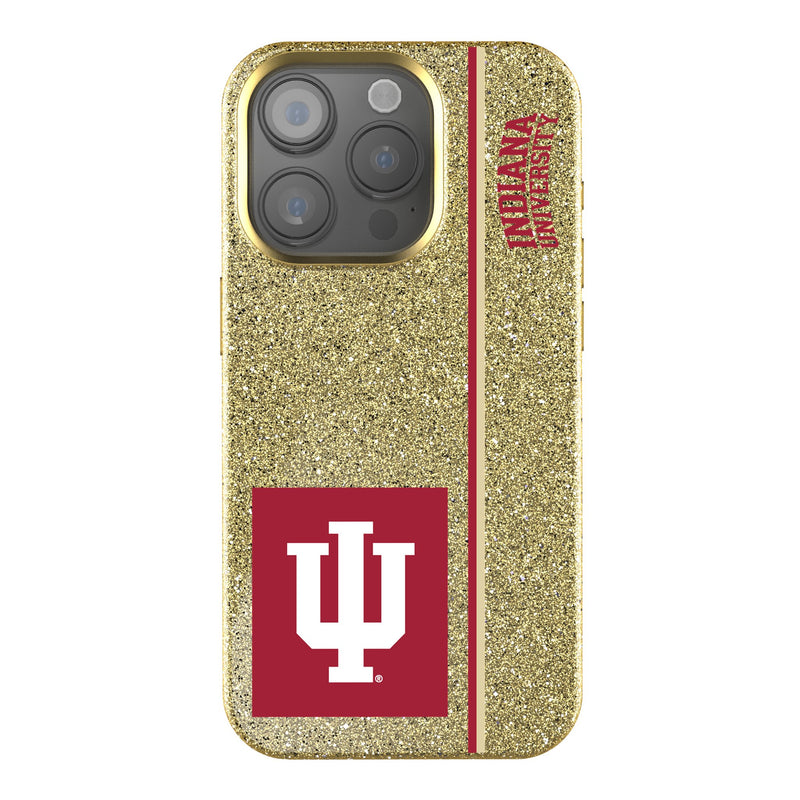 Indiana University Hoosiers Sidebar iPhone Bling Phone Case