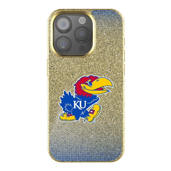 University of Kansas Jayhawks Linen iPhone Bling Phone Case for Apple iPhone