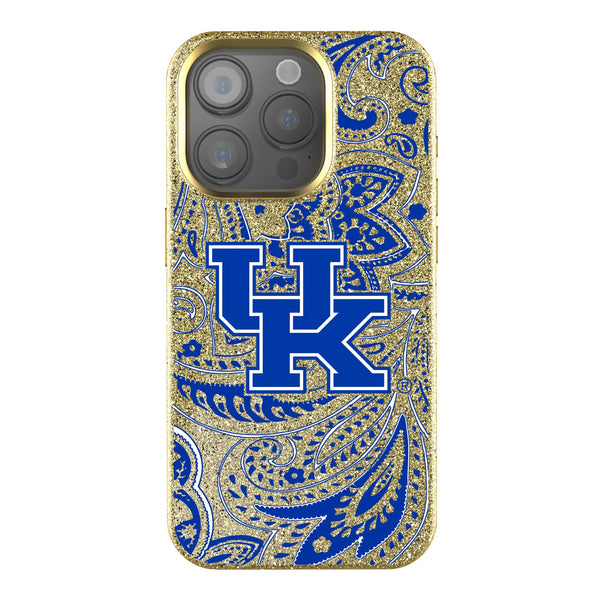 University of Kentucky Wildcats Paisley iPhone Bling Phone Case