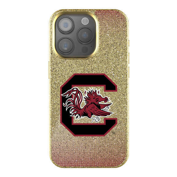 University of South Carolina Gamecocks Linen iPhone Bling Phone Case for Apple iPhone