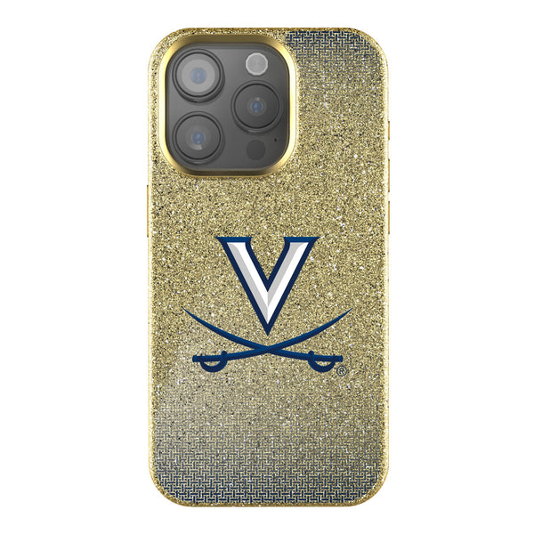 University of Virginia Cavaliers Linen iPhone Bling Phone Case for Apple iPhone