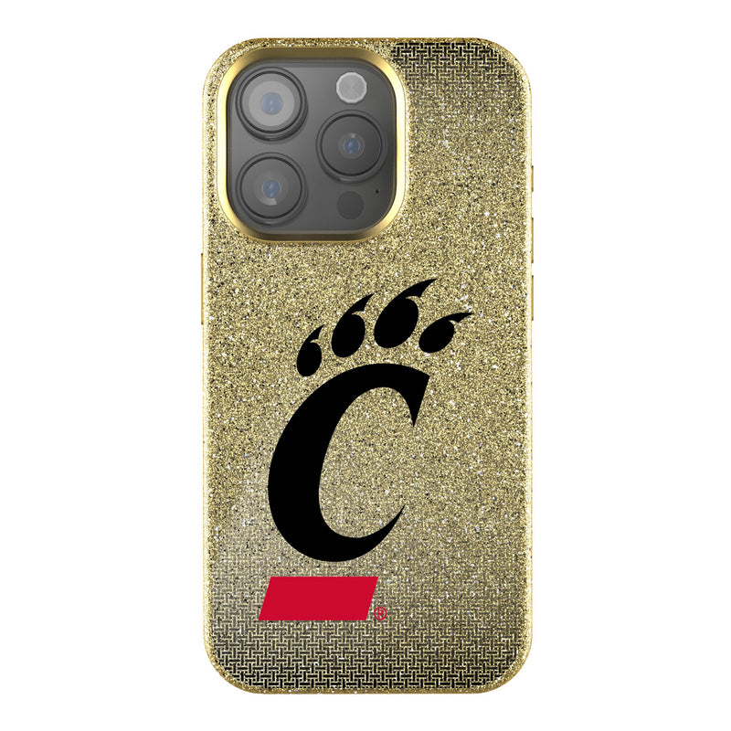 University of Cincinnati Bearcats Linen iPhone Bling Phone Case for Apple iPhone