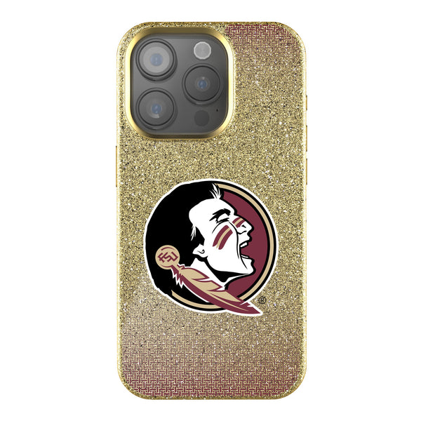 Florida State University Seminoles Linen iPhone Bling Phone Case for Apple iPhone