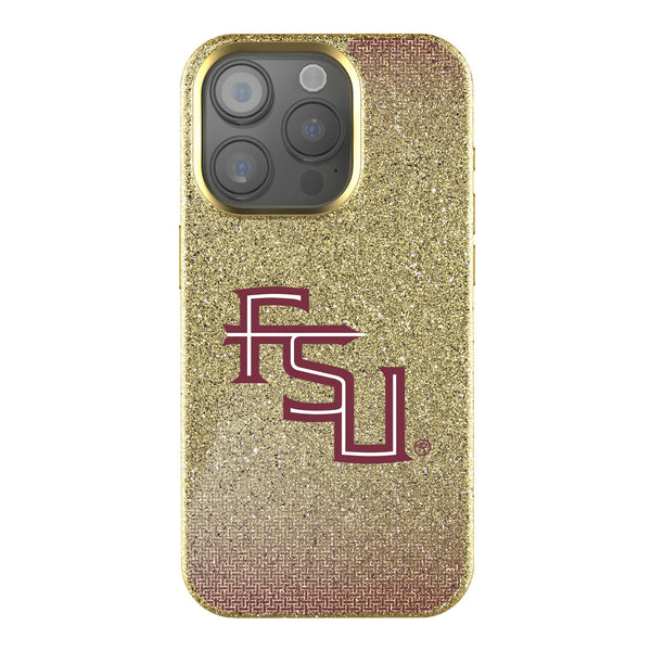 Florida State University Seminoles Athletic Wordmark Linen iPhone Bling Phone Case for Apple iPhone