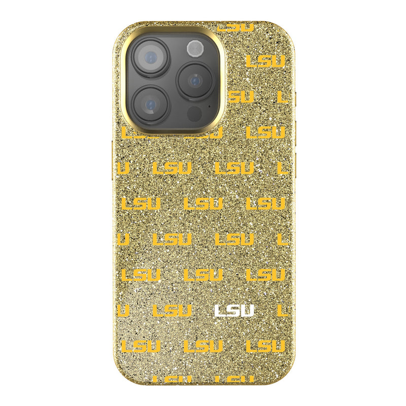 Louisiana State University Tigers Fashion Pattern iPhone Bling Phone Case for Apple iPhone