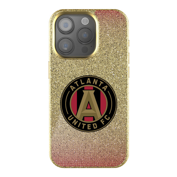 Atlanta United FC Linen iPhone Bling Phone Case for Apple iPhone