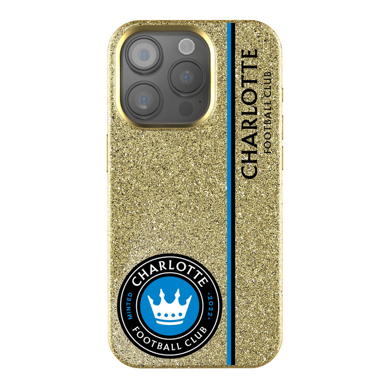 Charlotte FC  Sidebar iPhone Bling Phone Case