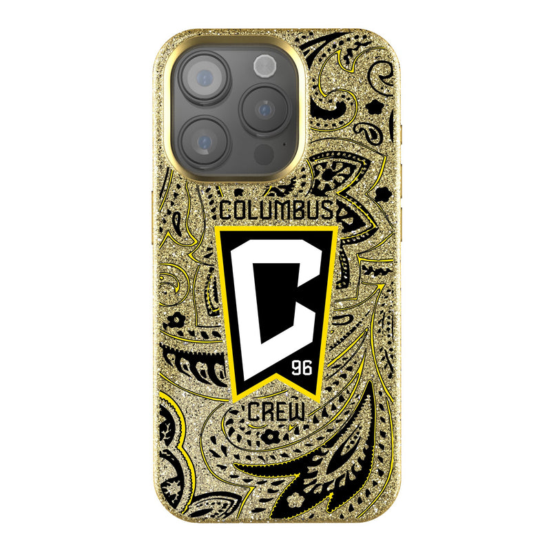 Columbus Crew  Paisley iPhone Bling Phone Case