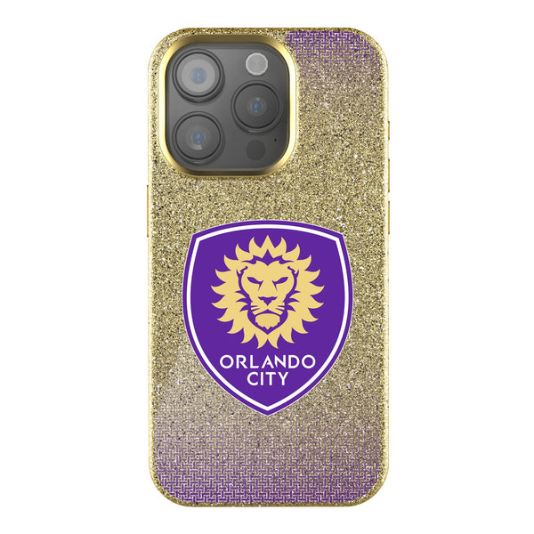 Orlando City Soccer Club Linen iPhone Bling Phone Case for Apple iPhone