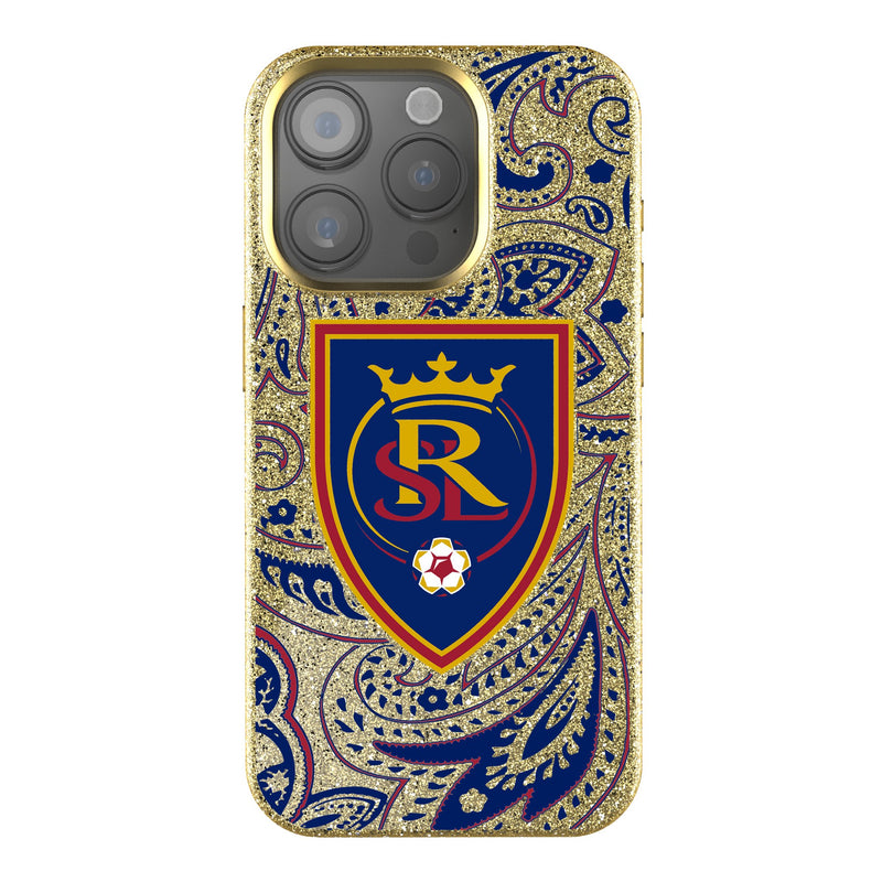 Real Salt Lake   Paisley iPhone Bling Phone Case