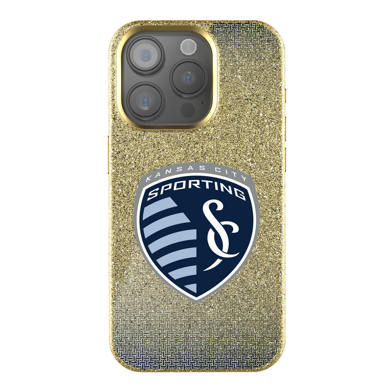 Sporting Kansas City Linen iPhone Bling Phone Case for Apple iPhone