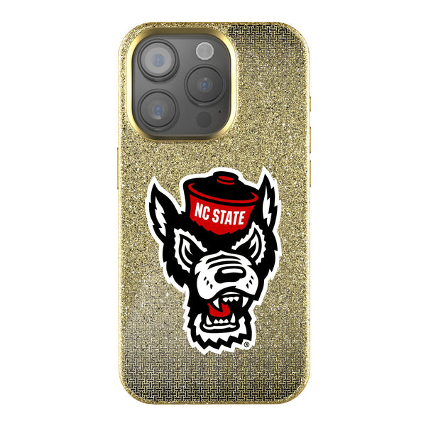 North Carolina State University Wolfpack Linen iPhone Bling Phone Case for Apple iPhone