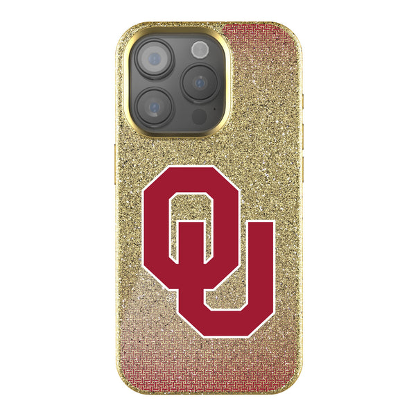 University of Oklahoma Sooners Linen iPhone Bling Phone Case for Apple iPhone