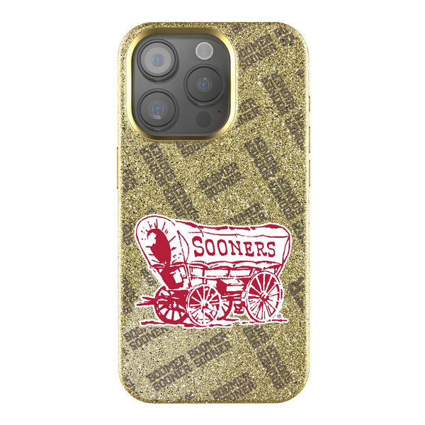 University of Oklahoma Sooners Quadtile iPhone Bling Phone Case for Apple iPhone