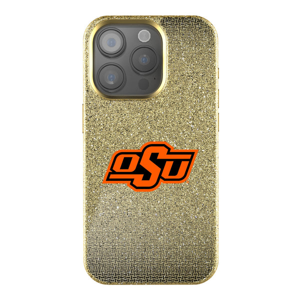 Oklahoma State University Cowboys Linen iPhone Bling Phone Case for Apple iPhone