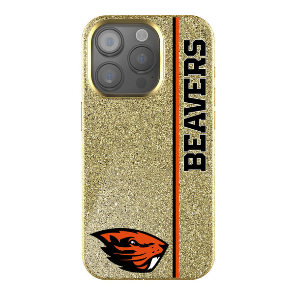 Oregon State University Beavers Sidebar iPhone Bling Phone Case