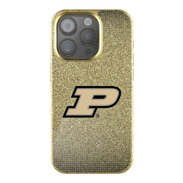 Purdue University Boilermakers Linen iPhone Bling Phone Case for Apple iPhone