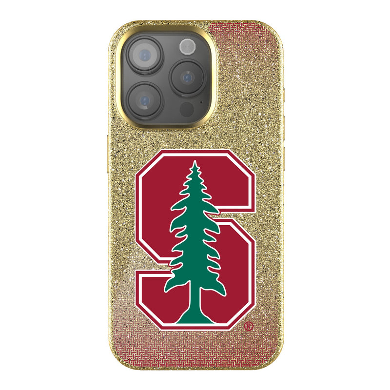 Stanford University Cardinal Linen iPhone Bling Phone Case for Apple iPhone