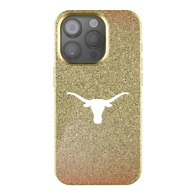 University of Texas Longhorns Linen iPhone Bling Phone Case for Apple iPhone
