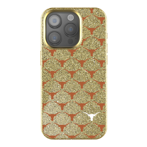 University of Texas Longhorns Fashion Pattern iPhone Bling Phone Case for Apple iPhone