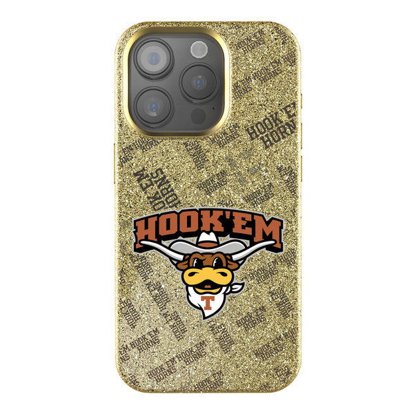 University of Texas Longhorns Quadtile iPhone Bling Phone Case for Apple iPhone