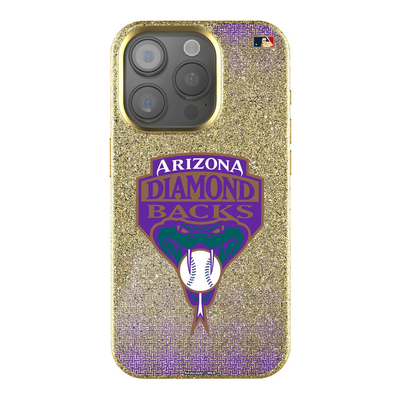 Arizona Diamondbacks 1999-2006 - Cooperstown Collection Linen iPhone Bling Phone Case for Apple iPhone