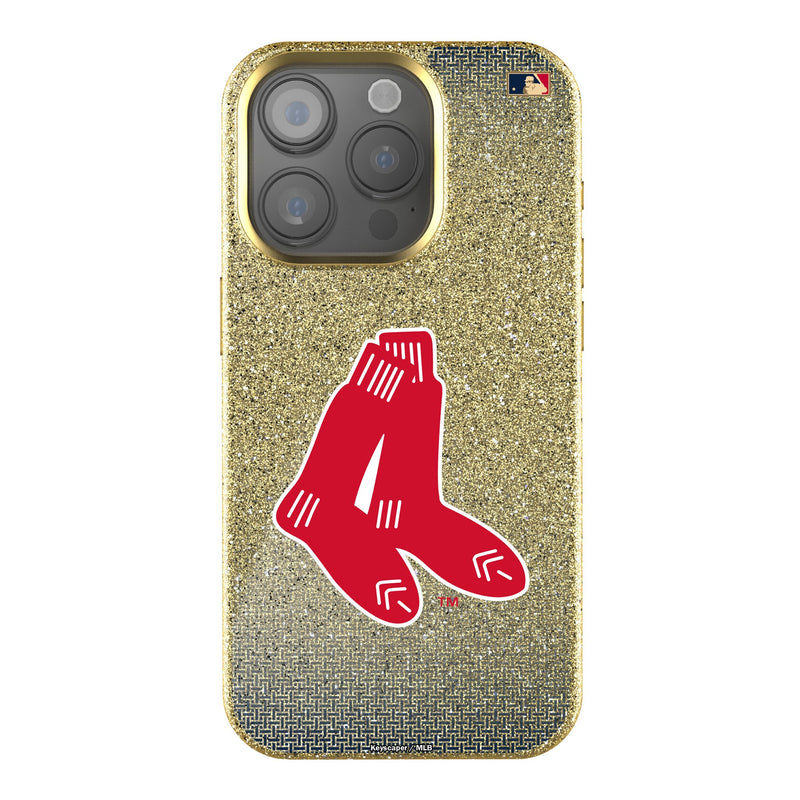 Boston Red Sox 1924-1960 - Cooperstown Collection Linen iPhone Bling Phone Case for Apple iPhone