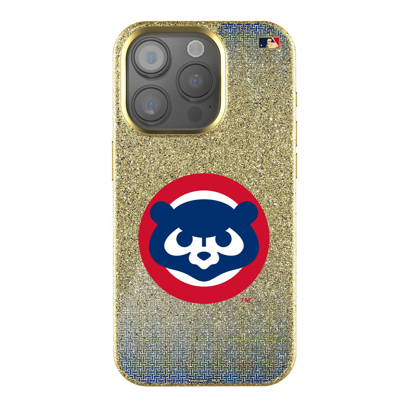 Chicago Cubs Home 1979-1993 - Cooperstown Collection Linen iPhone Bling Phone Case for Apple iPhone