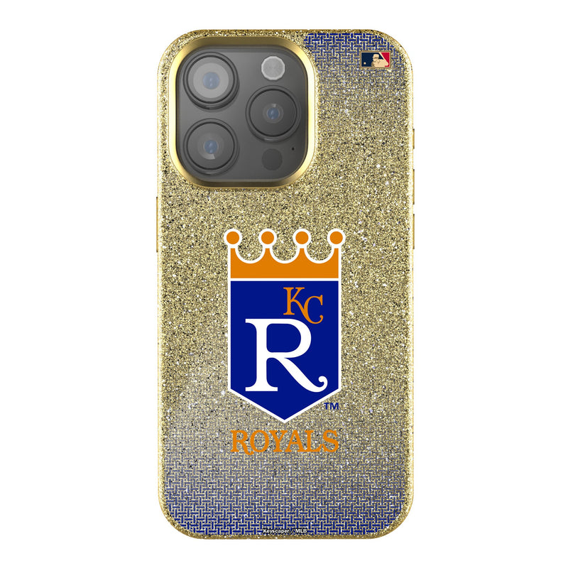 Kansas City Royals 1969-1978 - Cooperstown Collection Linen iPhone Bling Phone Case for Apple iPhone
